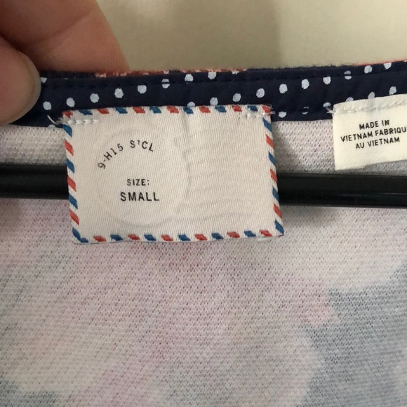 Anthropologie open back peplum top - Picture 5 of 8